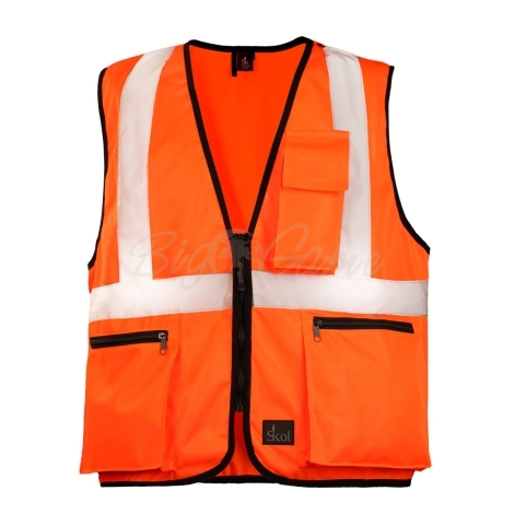 Жилет сигнальный SKOL Hunter Hi-Vis Vest цвет Orange фото 1