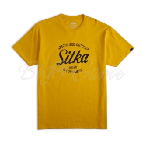 Футболка SITKA Scripted Tee цвет Curry фото 1