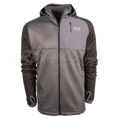 Толстовка KING'S XKG Pinnacle Full Zip Jacket цвет Charcoal фото 1