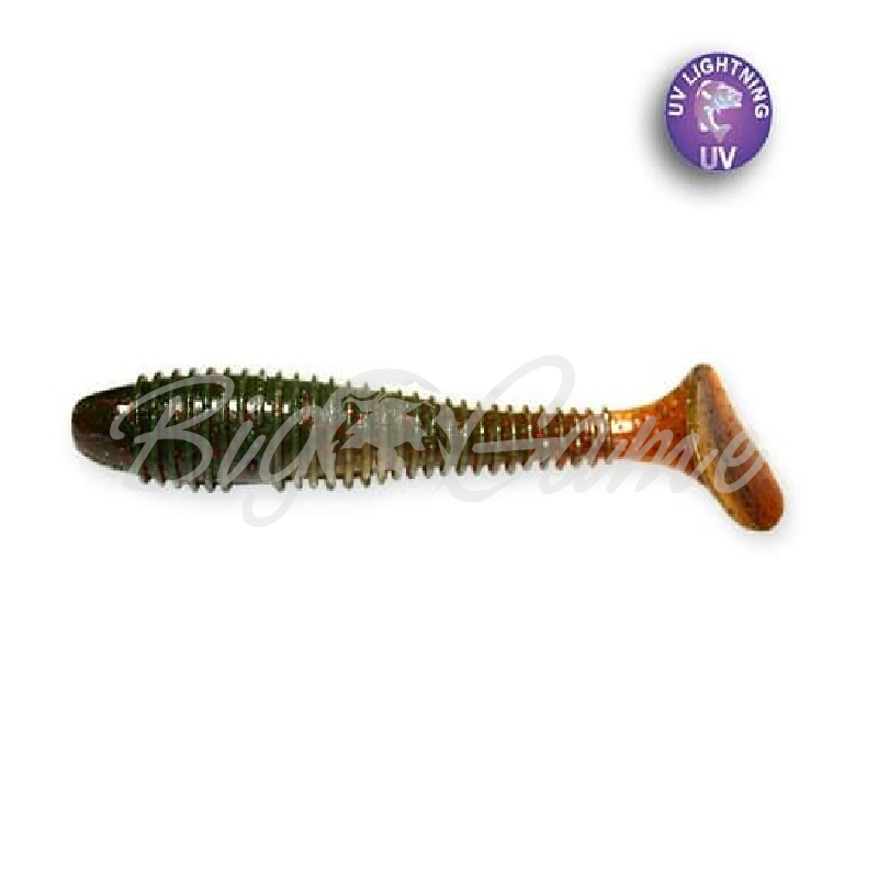 Купить виброхвост CRAZY FISH Vibro Fat 4 (4 шт.) зап. кальмар, код цв. 14  в интернет магазине  в Перми