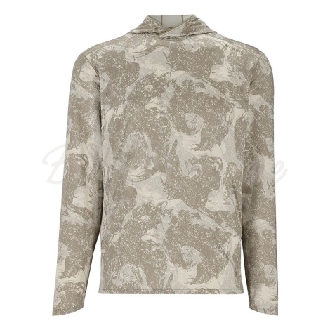 Термокофта SIMMS SolarFlex Hoody New цвет Back Eddy Stone фото 1