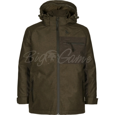 Куртка SEELAND Avail Junior Jacket цвет Pine green melange фото 1