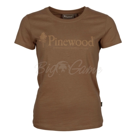 Футболка PINEWOOD WS Outdoor Life T-shirt цвет Nougat фото 1