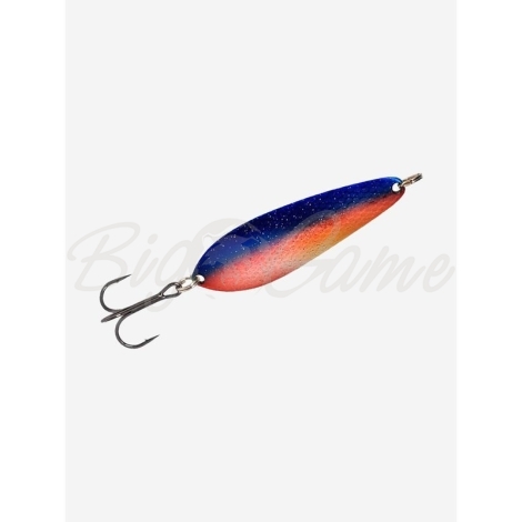 Блесна колеблющаяся KUUSAMO Latka 70/14 код цв. GL/BLU/R/Ye-S, UV фото 1