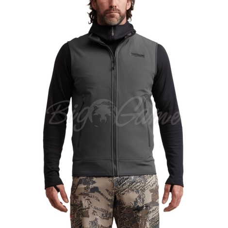 Жилет SITKA Alpha Fleece Vest цвет Iron Grey фото 6