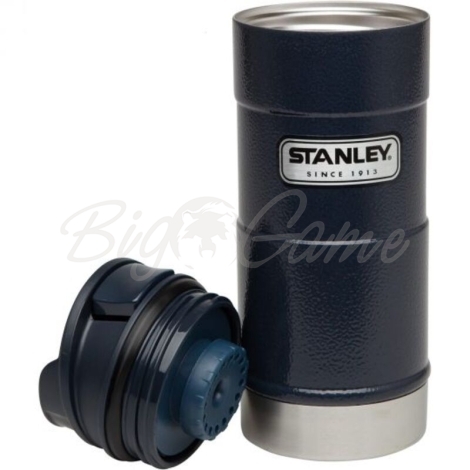 Термокружка STANLEY Classic The Trigger Action Travel Mug цвет синий фото 2