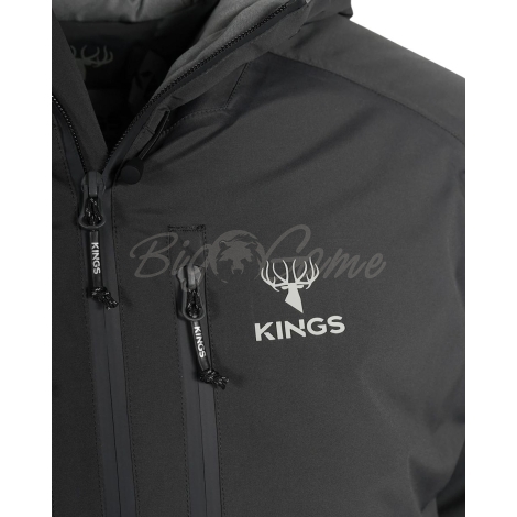 Куртка KING'S XKG Expedition Hard Face Down Jacket цвет Charcoal фото 2