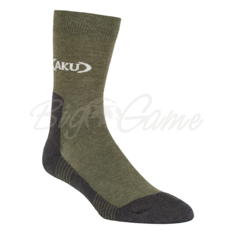 Носки AKU Trek Low Socks цвет Green / Dark Grey фото 1
