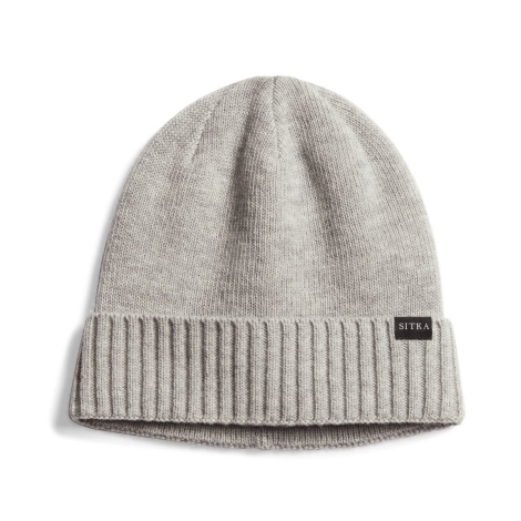 Шапка SITKA Cuffed Knit Beanie цвет Heather Grey фото 1