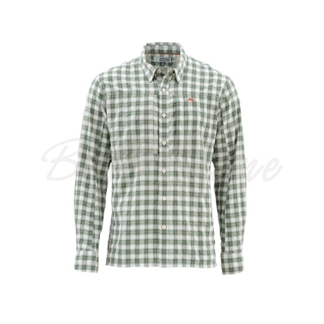 Рубашка SIMMS Bugstopper LS Shirt цвет Storm Plaid фото 1