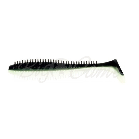 Виброхвост FOX RAGE Spikey Shad Bulk 2,75" 6 см цв. Black N White фото 1