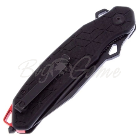 Нож складной полуавтоматический BOKER Yokai сталь D2 рукоять стеклотекстолит G10 цв. Черный фото 2