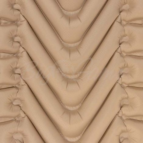 Коврик надувной KLYMIT Insulated Static V Luxe Sl цвет песочный фото 6