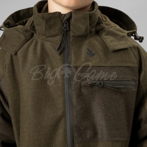 Куртка SEELAND Avail Junior Jacket цвет Pine green melange фото 8