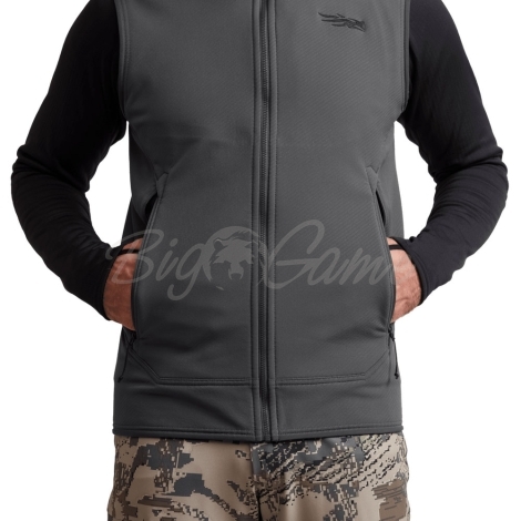 Жилет SITKA Alpha Fleece Vest цвет Iron Grey фото 2