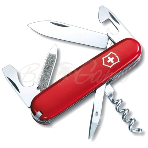 Нож VICTORINOX Sportsman 84мм 12 функций цв. красный фото 1