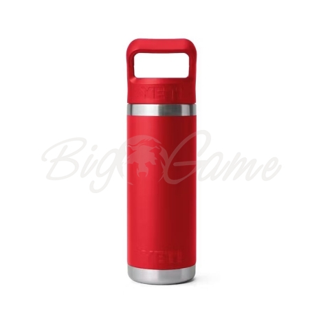 Термобутылка YETI Rambler C Straw Bottle 532 цвет Rescue Red фото 3