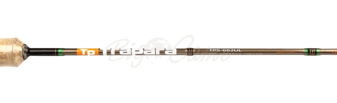 Удилище спиннинговое MAJOR CRAFT Trapara TPS-662UL тест 1 - 4 гр фото 3