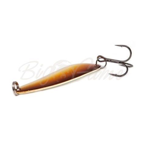 Блесна колеблющаяся KUUSAMO Latka 70/14 код цв. Sandlance, BL/O/S-S, UV фото 3