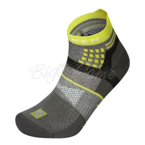 Носки LORPEN T3LIC T3 Light Hiker Mini Eco цвет Charcoal / Lime фото 1