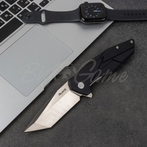 Нож складной RUIKE Knife P138-B цв. Черный фото 13