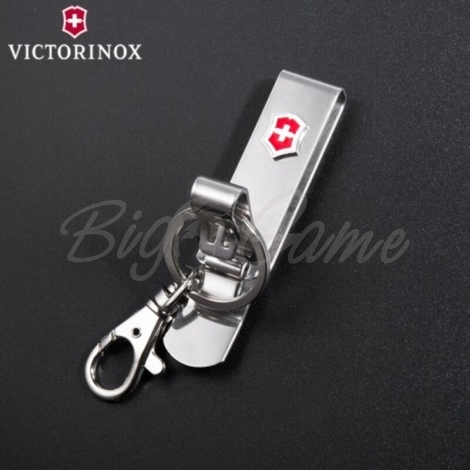 Подвеска для ремня VICTORINOX Multiclip до 5 см с карабином, цв. хром фото 4