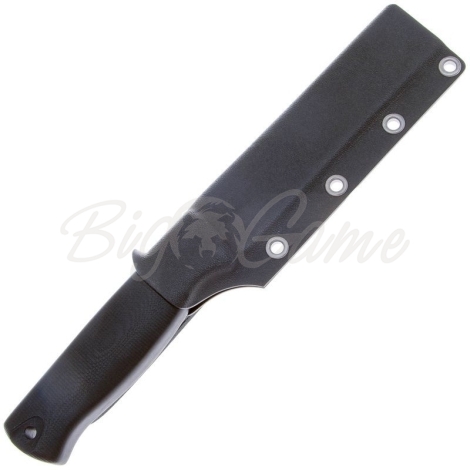 Нож OWL KNIFE Otus сталь N690 рукоять Микарта черная фото 3
