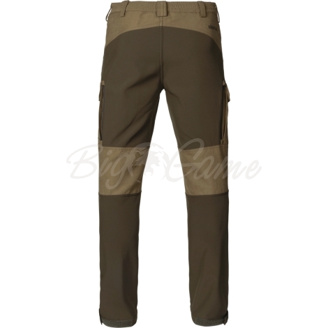 Брюки HARKILA Scandinavian Trousers цвет Dark antique bronze / Willow green фото 2