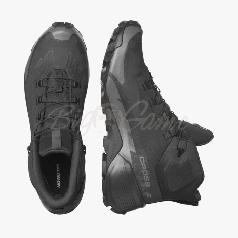 Ботинки SALOMON Cross Hike Mid GTX 2 цвет Black / Black / Magnet фото 5