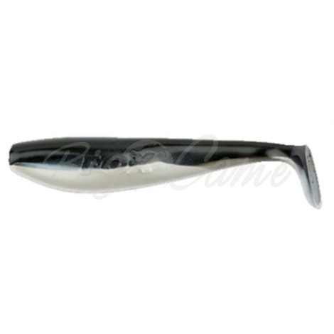 Виброхвост FOX RAGE Zander Pro Shad 4" 10 см цв. Black n White фото 1