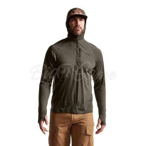 Термокофта SITKA Core Merino 120 Hoodie цвет Pyrite фото 8