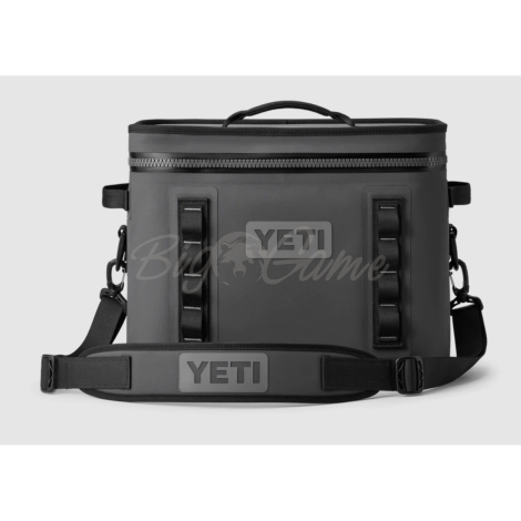 Сумка изотермическая YETI Hopper Flip 18 Soft Cooler цвет Charcoal фото 1