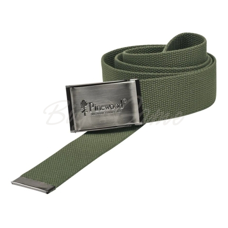 Ремень PINEWOOD Canvas Belt цвет Olive фото 1