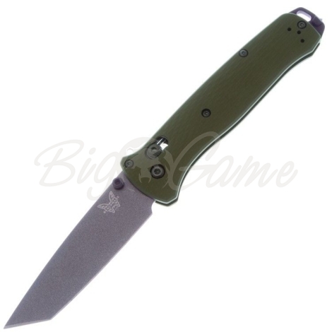 Нож складной BENCHMADE 537GY-1 Bailout CPM-M4 цв. Dark Green фото 1