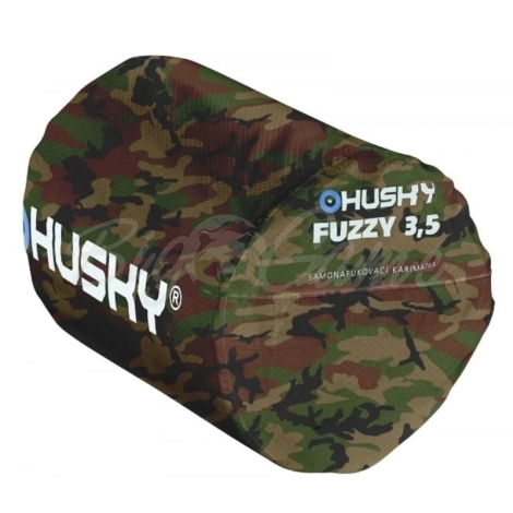 Коврик самонадувающийся HUSKY Fuzzy 3.5 цвет Army фото 2