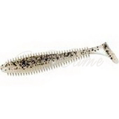 Виброхвост FOX RAGE Spikey Shad Bulk 2,75" 60 мм цв. Salt N Pepper x 60pcs NSL716 фото 1