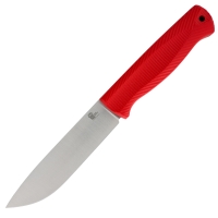 Нож с фиксированным клинком OWL KNIFE Hoot-M сталь Elmax рукоять стеклотекстолит G10 цв. Красный