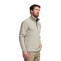 Толстовка SITKA Snowcrest Half-Zip Fleece Pullover цвет Oak Heather превью 5