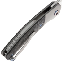 Нож складной полуавтоматический BOKER Collection 2025 сталь CPM MagnaCut рукоять Титан,Карбон цв. Черный превью 8