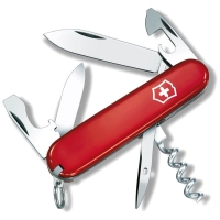 Нож VICTORINOX Tourist 84мм 12 функций цв. красный