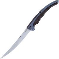 Нож с фиксированным клинком KERSHAW Folding Fishing Fillet сталь 420J рукоять термопластик GRN цв. Черный