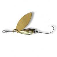 Блесна вращающаяся CRAZY FISH Slim flicker DR 2,6 г код цв. #1-MB