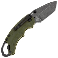 Нож складной полуавтоматический KERSHAW Shuffle II сталь 8Cr13MoV рукоять Термопластик GRN цв. Оливковый превью 4