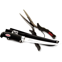 Набор инструментов RAPALA Комбо-набор 6 (плоскогубцы (22 см), нож 706 с ножнами)