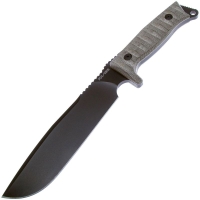 Нож с фиксированным клинком FOX KNIVES Combat Jungle сталь Bohler N690Co рукоять Микарта цв. Зеленый