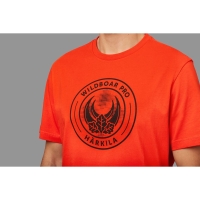 Футболка HARKILA Wildboar Pro S/S T-Shirt (2 шт.) Limited Edition цвет Willow green / Orange превью 2