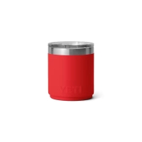 Термостакан YETI Rambler Stackable Lowball CL w/Magslider Lid 296 цвет Rescue Red превью 2