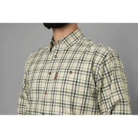 Рубашка HARKILA Milford Shirt цвет Beech green check превью 5