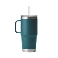 Термокружка YETI Rambler Straw Mug 710 цвет Agave Teal превью 2