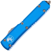 Нож автоматический MICROTECH Ultratech S/E Bohler M390, рукоять алюминий цв. Синий превью 2